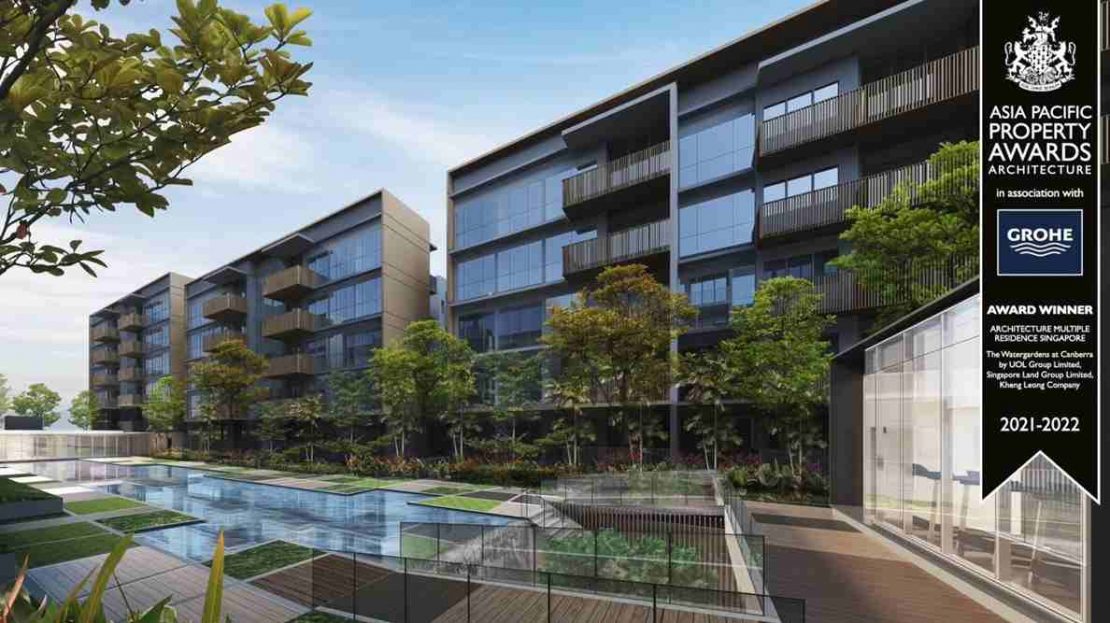 The WaterGardens at Canberra - Pool view