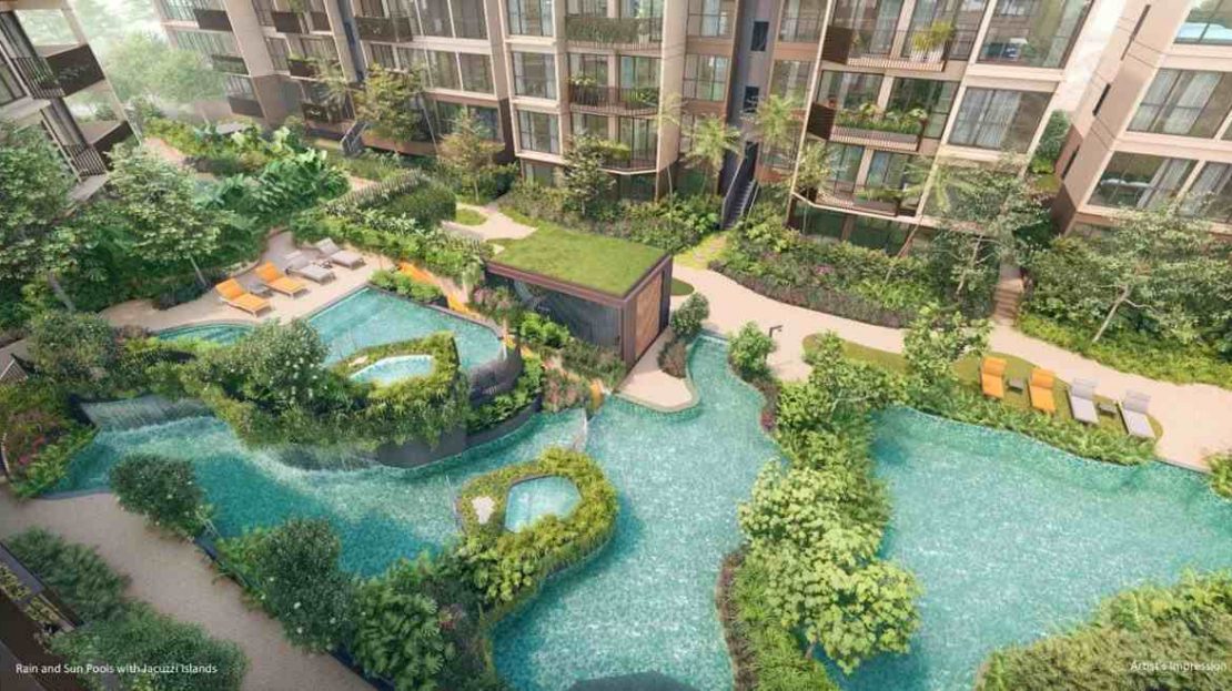 The WaterGardens - Facilities pool 2
