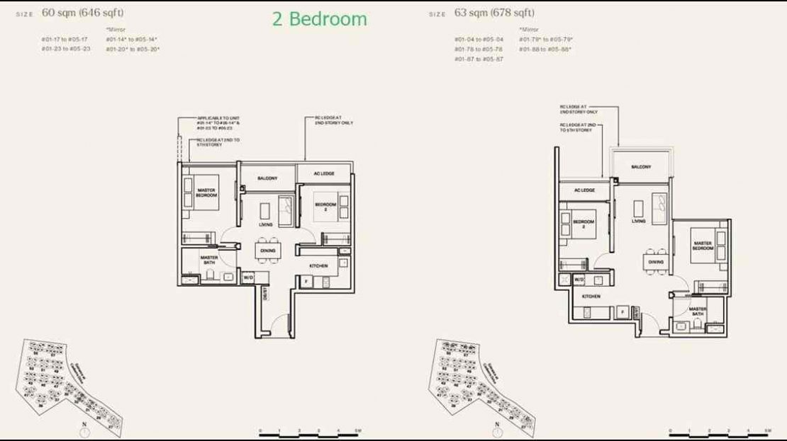 The Watergardens 2 BR