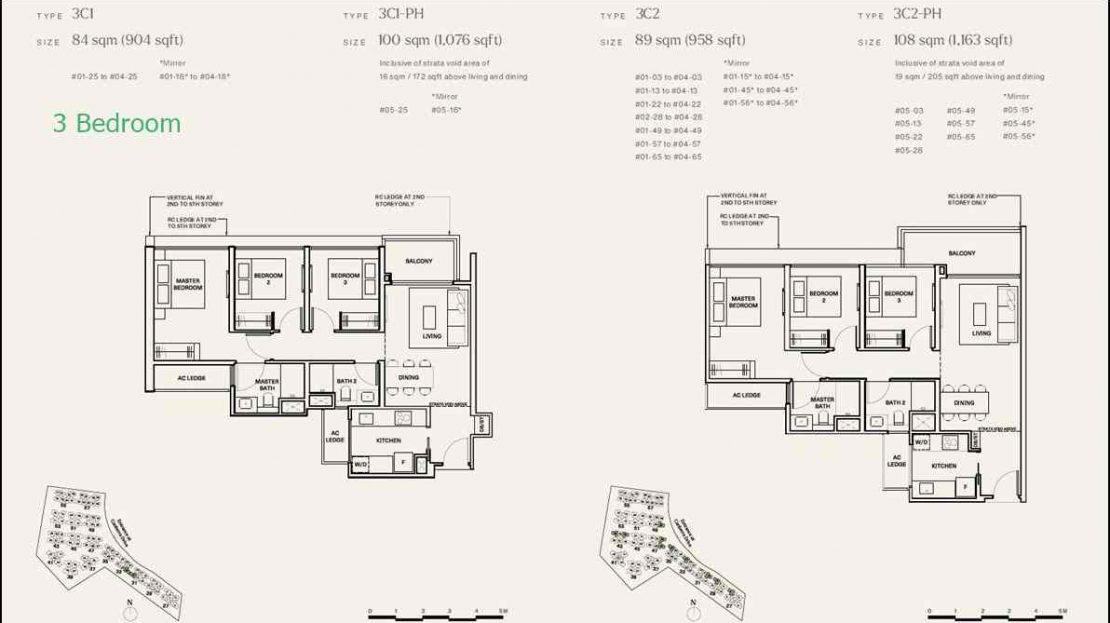 The Watergardens 3 BR