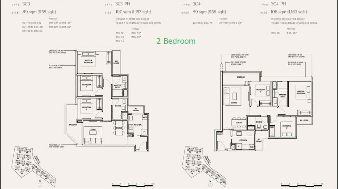 The Watergardens 3 BR-2