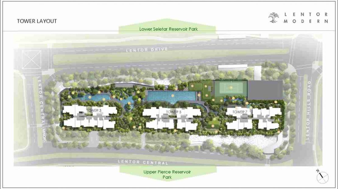 Lentor Modern - Site Plan 2