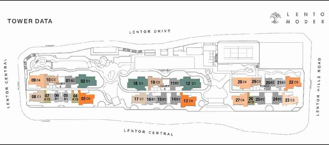 Lentor Modern - Tower Plan
