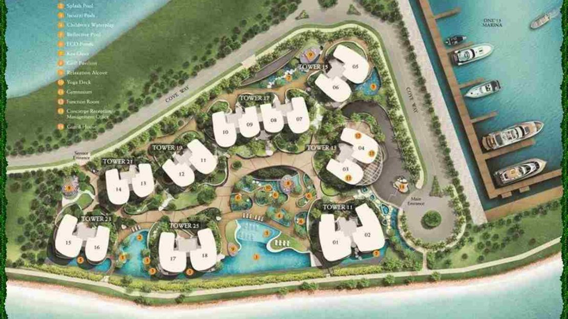 Cape Royale - Site plan