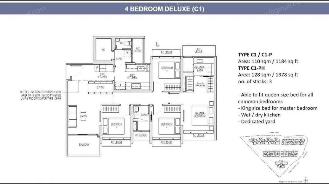 Copen Grand_4BR Deluxe plan