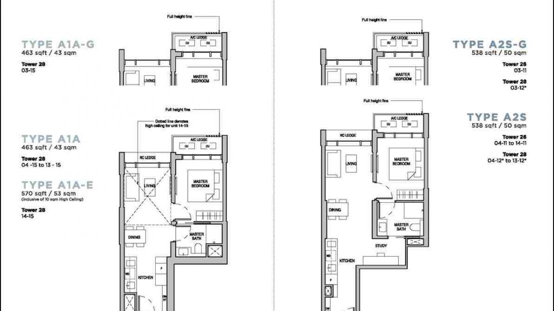 Sceneca Resi Floor Plan_1BR