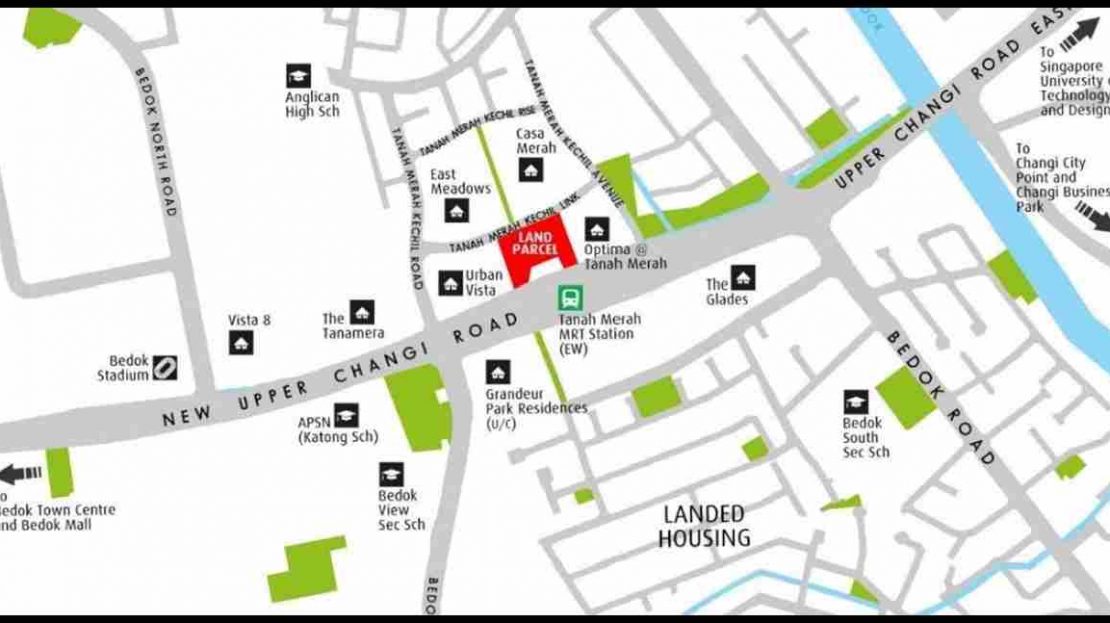 Sceneca Residence - Location map