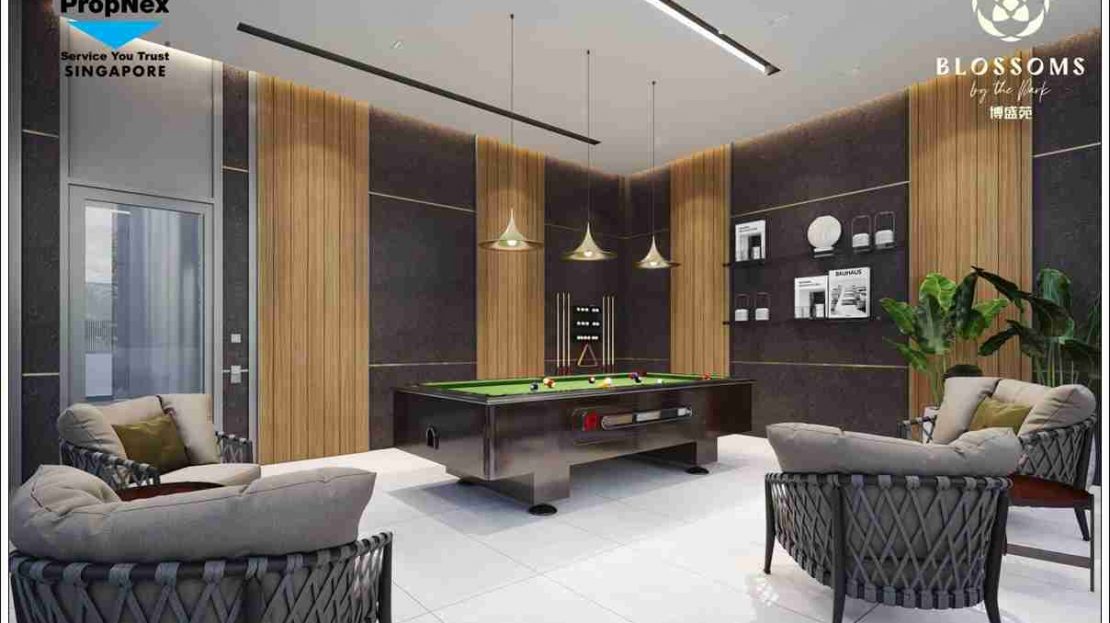 Blossom by The Park-Clubhouse Game Room