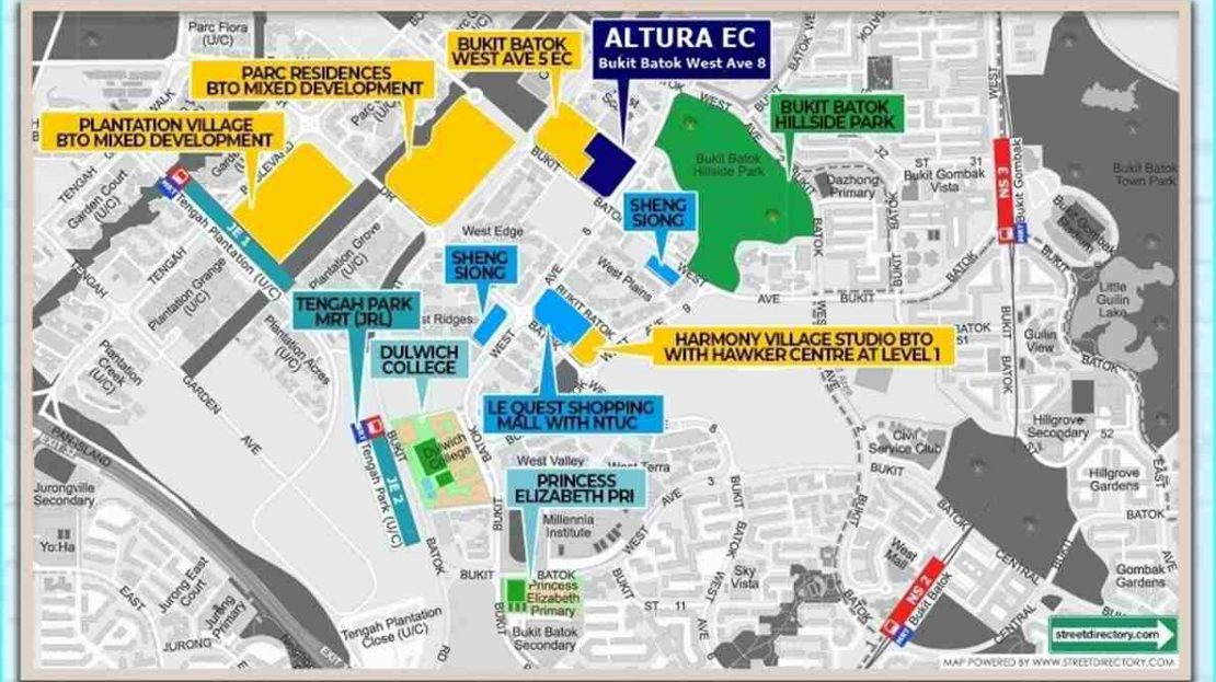 Altura EC - Location Map
